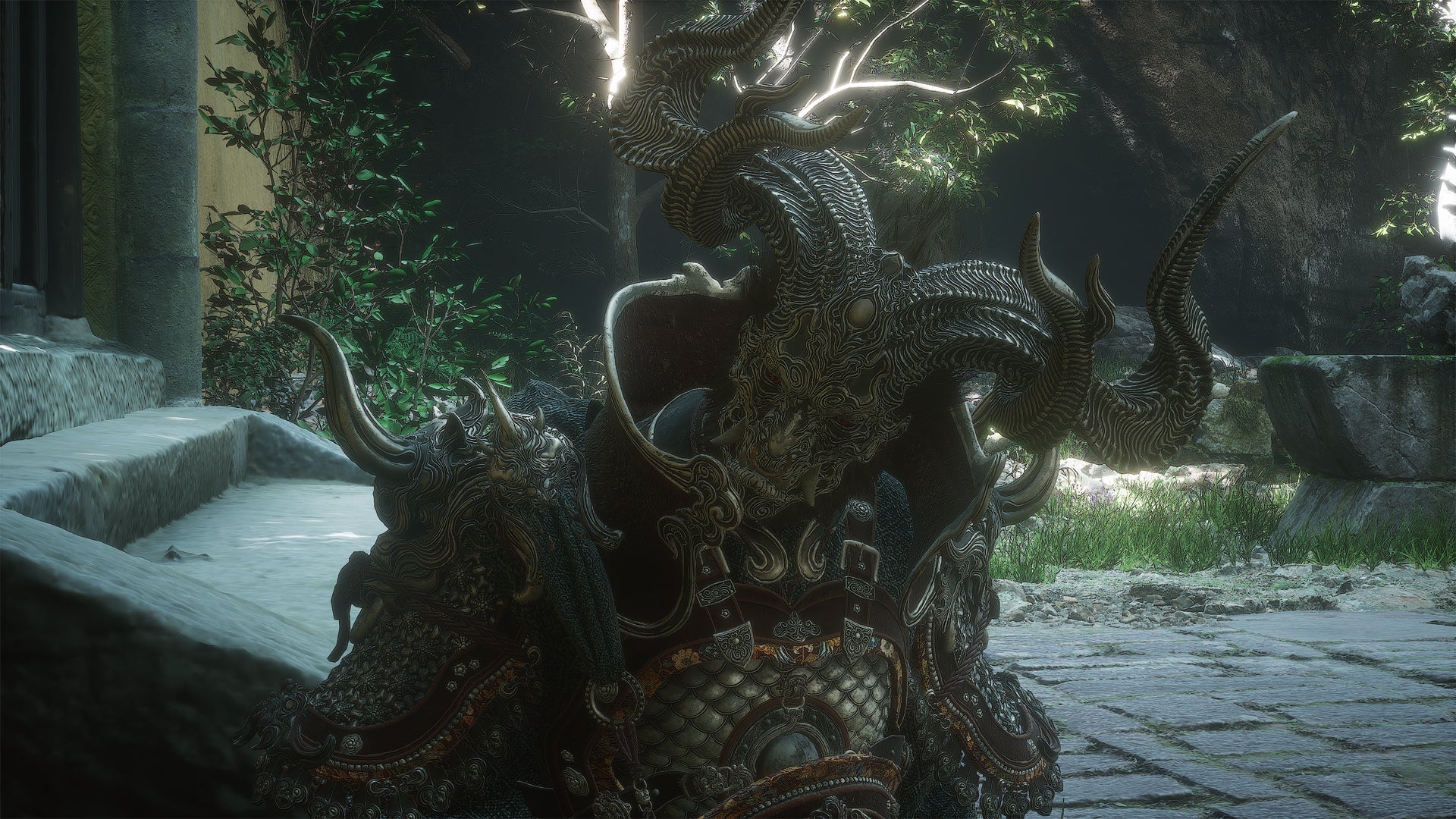 A player wearing the Bull King Armour in Black Myth Wukong. - 6