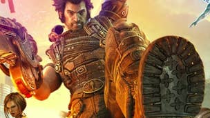 This is your foot-stomping Bulletstorm cover-art