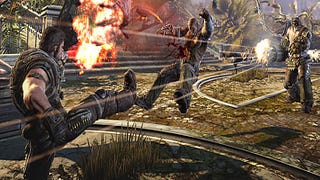 Bulletstorm has "two suns" for "twice the God-beams"