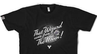 "That wizard came from the moon!" Destiny T-shirt soars to sales success