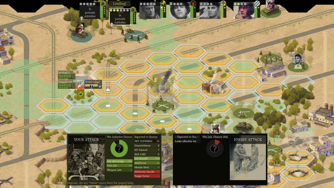 Hexes with units of soldiers and forests connected them successful Burden Of Command.