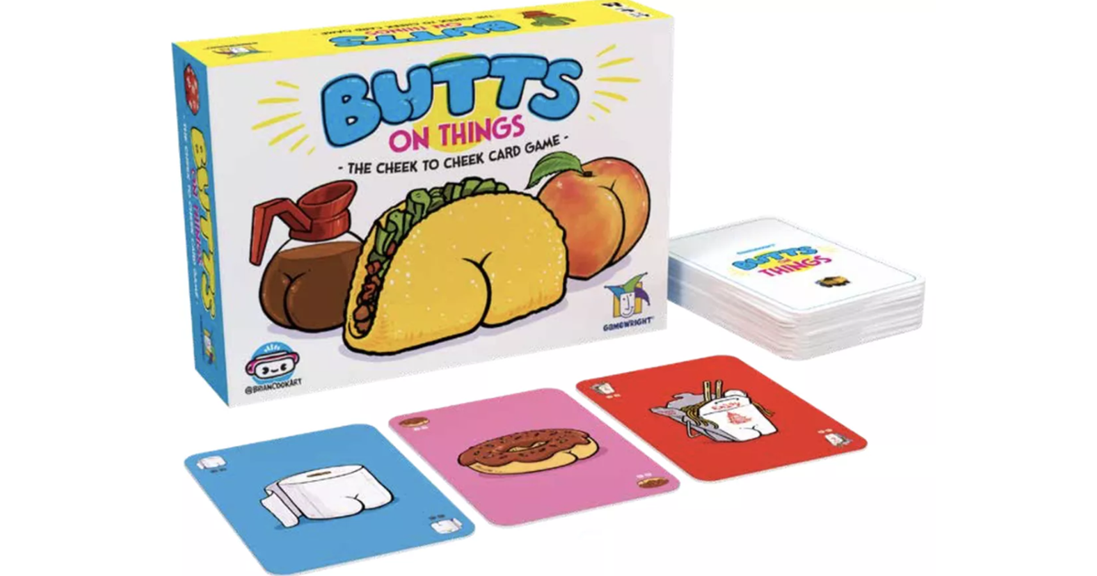 Butts on Things is a card game about items that look like arses ...