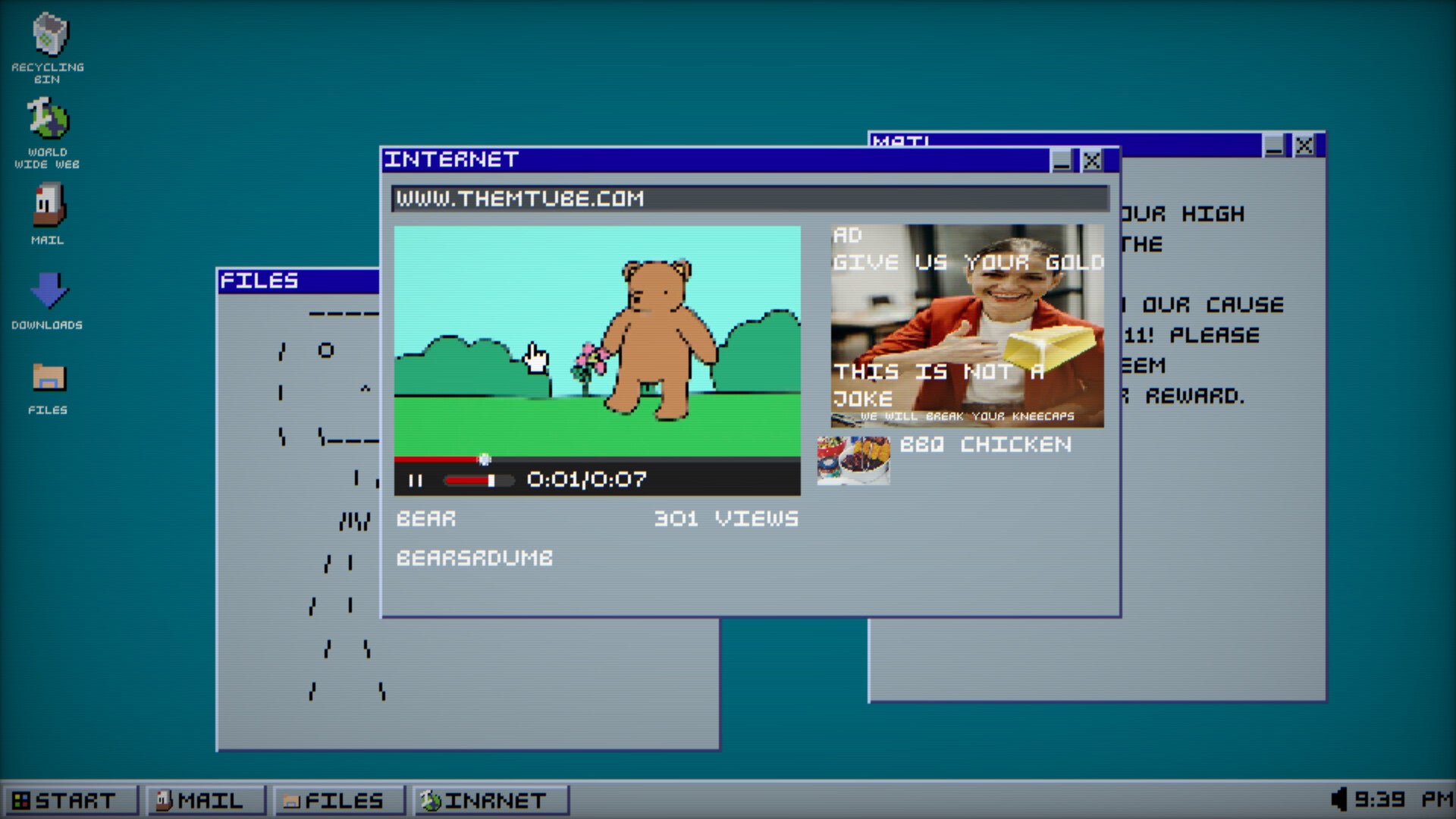 A desktop screen showing various windows from Buy Me Some Soup - 21
