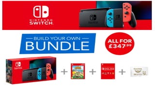 Black Friday build your own Nintendo Switch bundle lets you choose from Breath of the Wild, Super Mario Odyssey, Skyrim, more