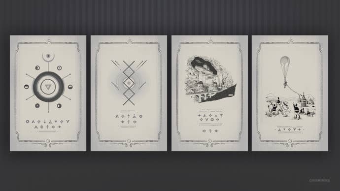 Artwork and designs by Craig D. Adams, Sam Bradley and Dustin Harbin for Superbrothers A/V.