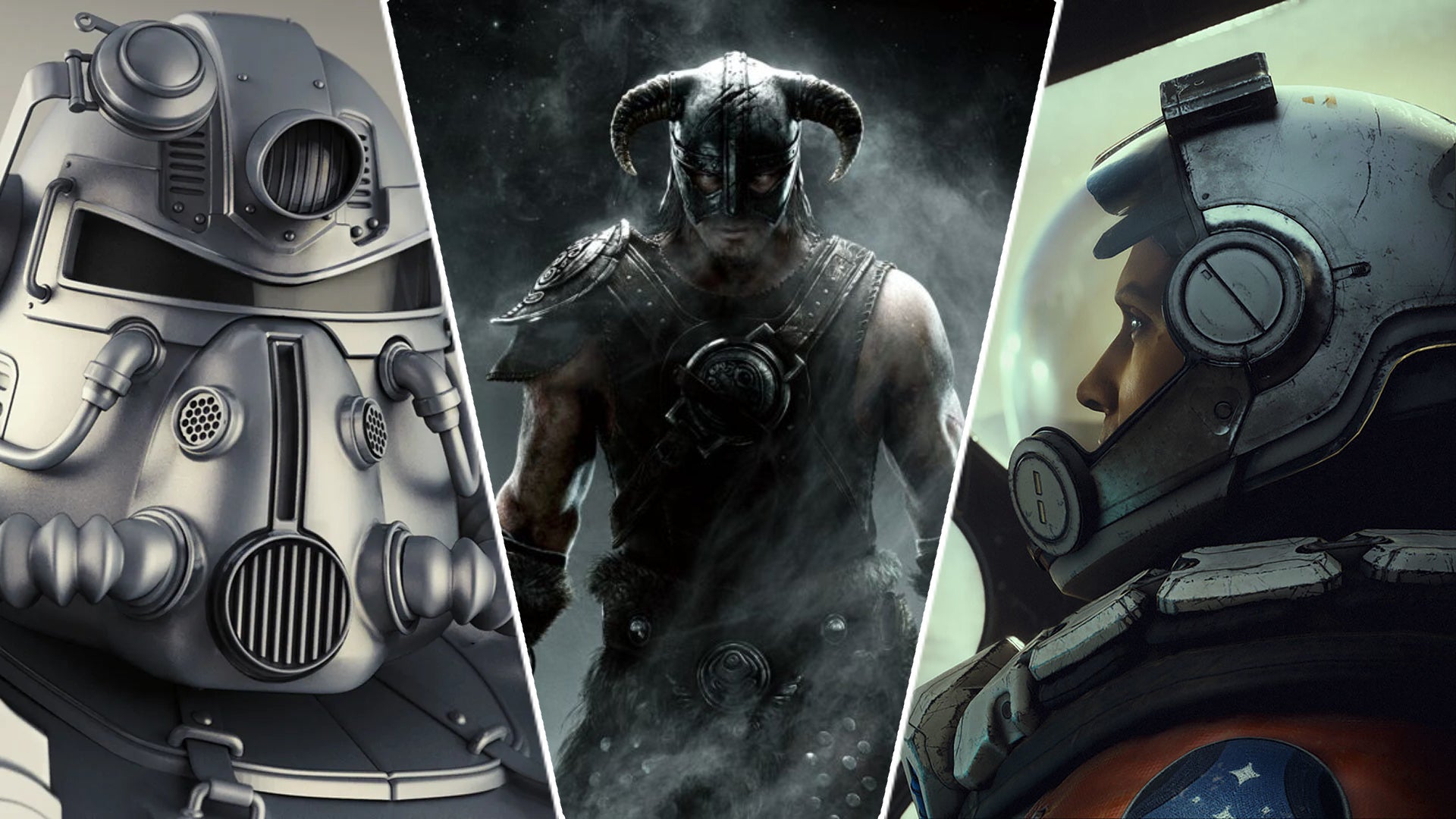 Characters in Fallout, Skyrim, and Starfield. - 1
