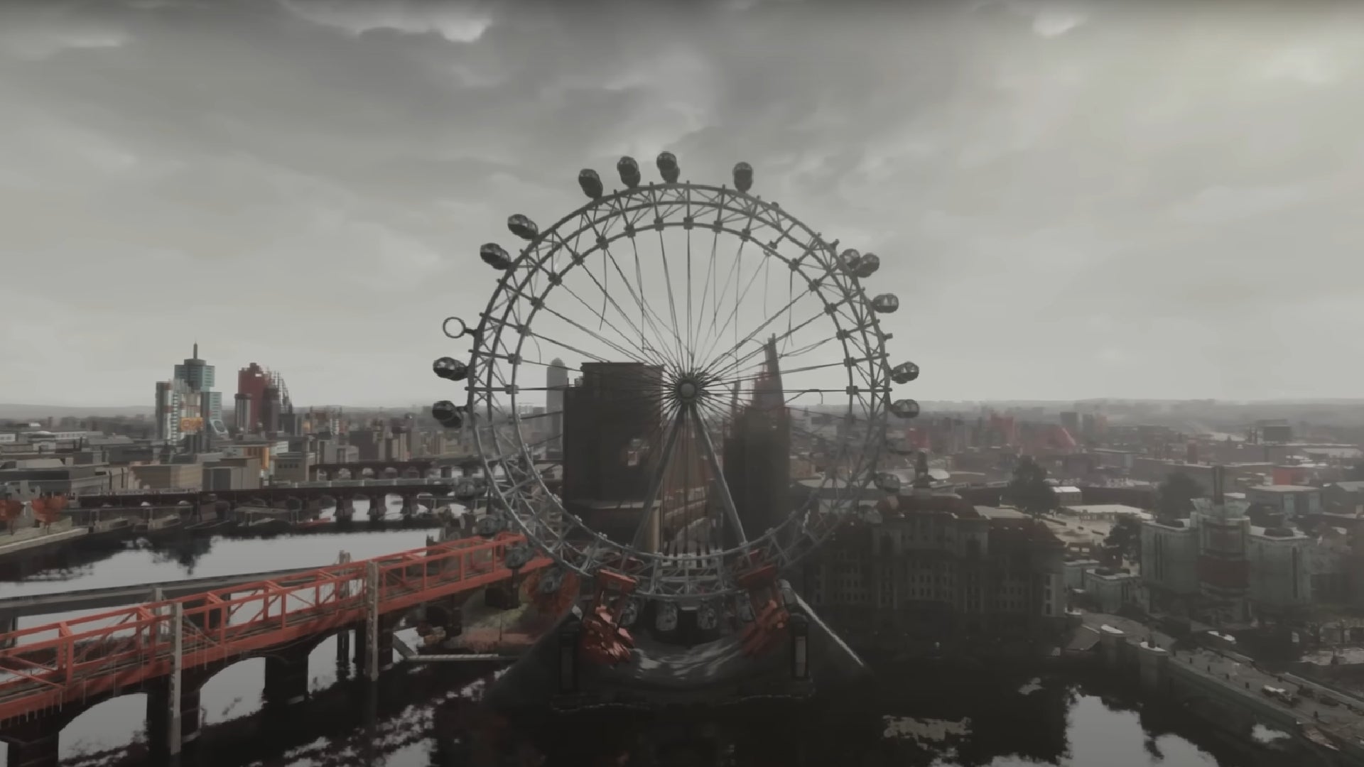 The London Eye in Fallout: London. - 3