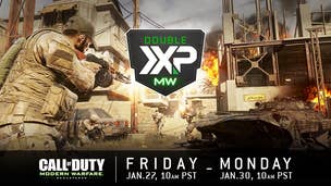 It's double XP in Call of Duty Modern Warfare and Infinite Warfare all weekend so fill your boots