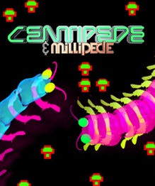 Caixa de jogo de Centipede and Millipede