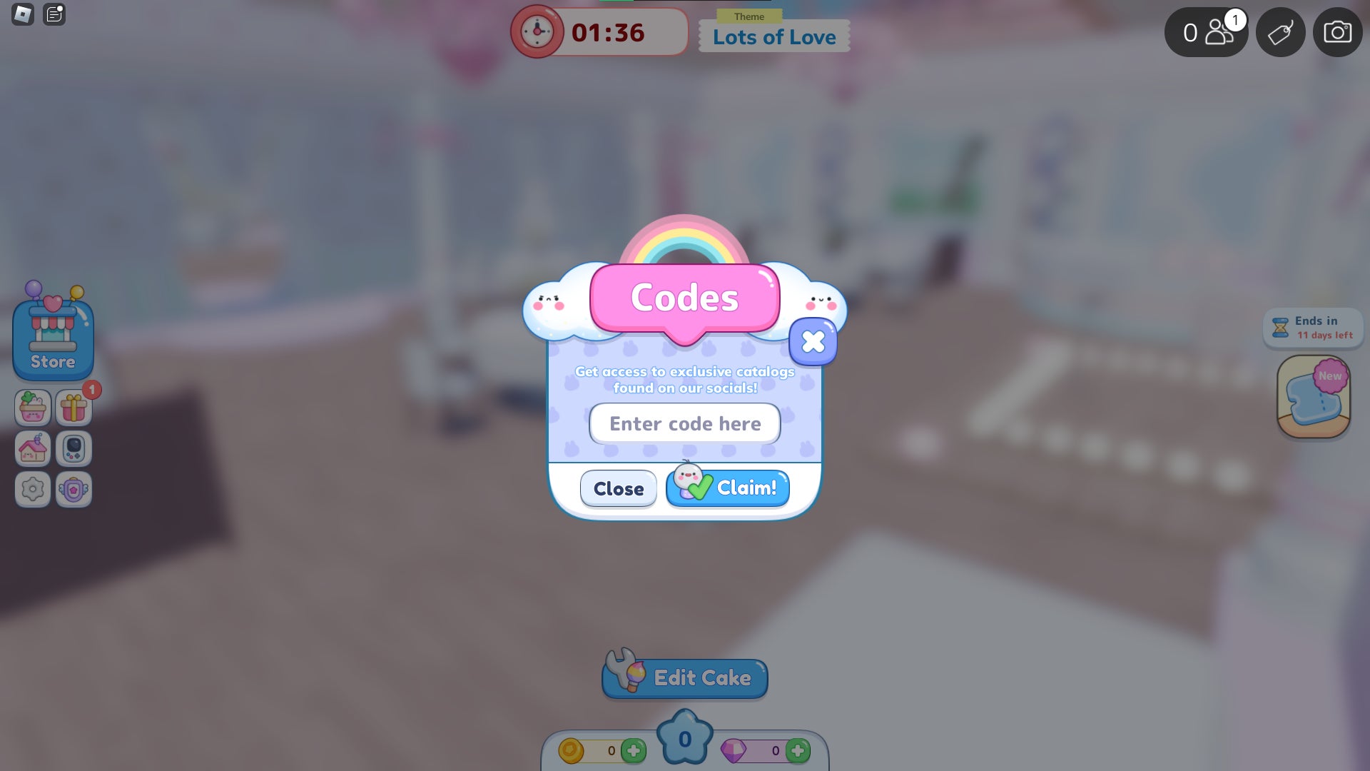 Cake Off codes for March 2026 | VG247