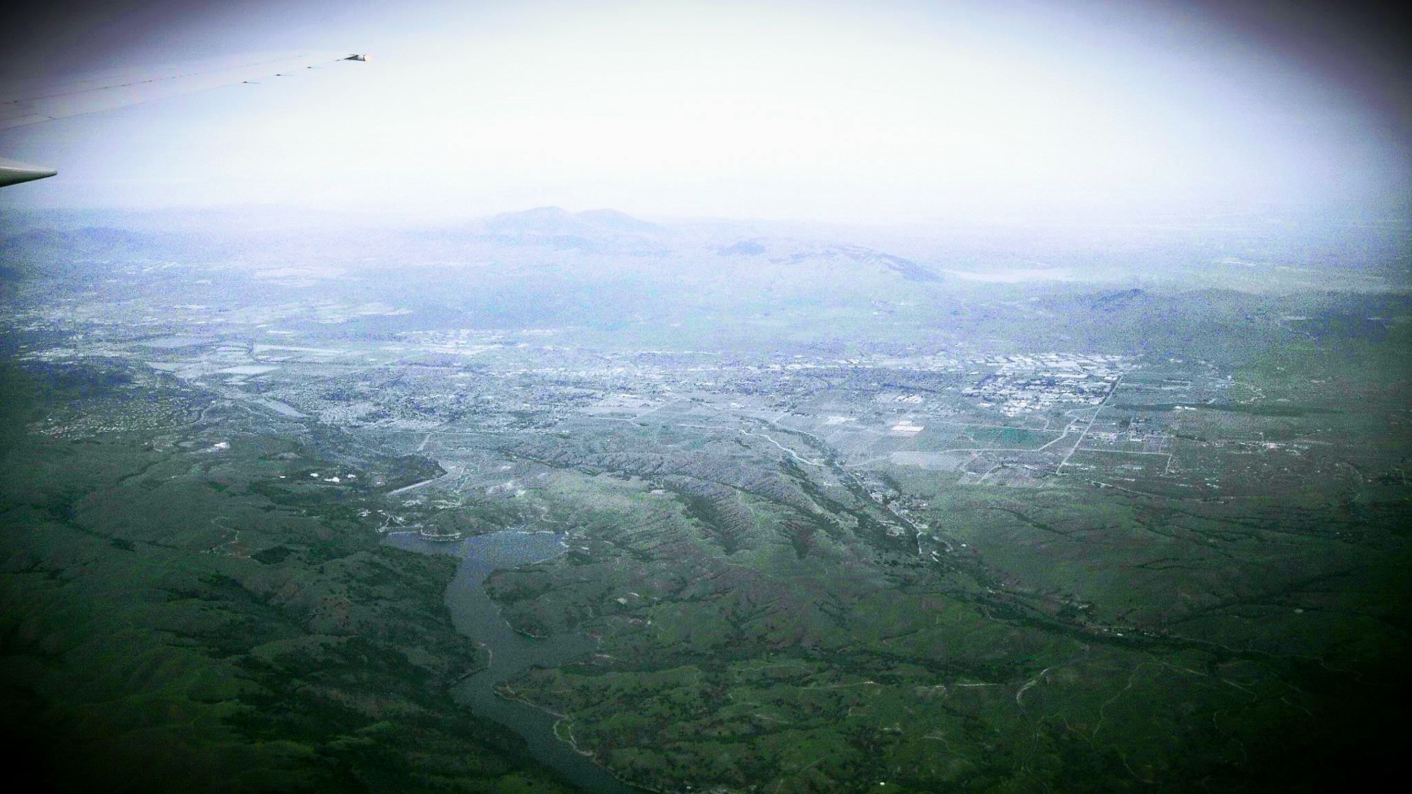California from the plane - 3