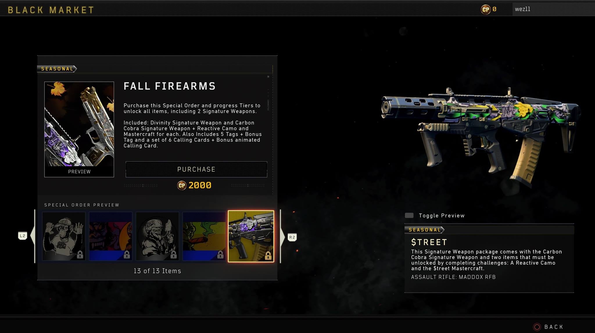 Call of Duty Black Ops 4's coveted signature weapons are another