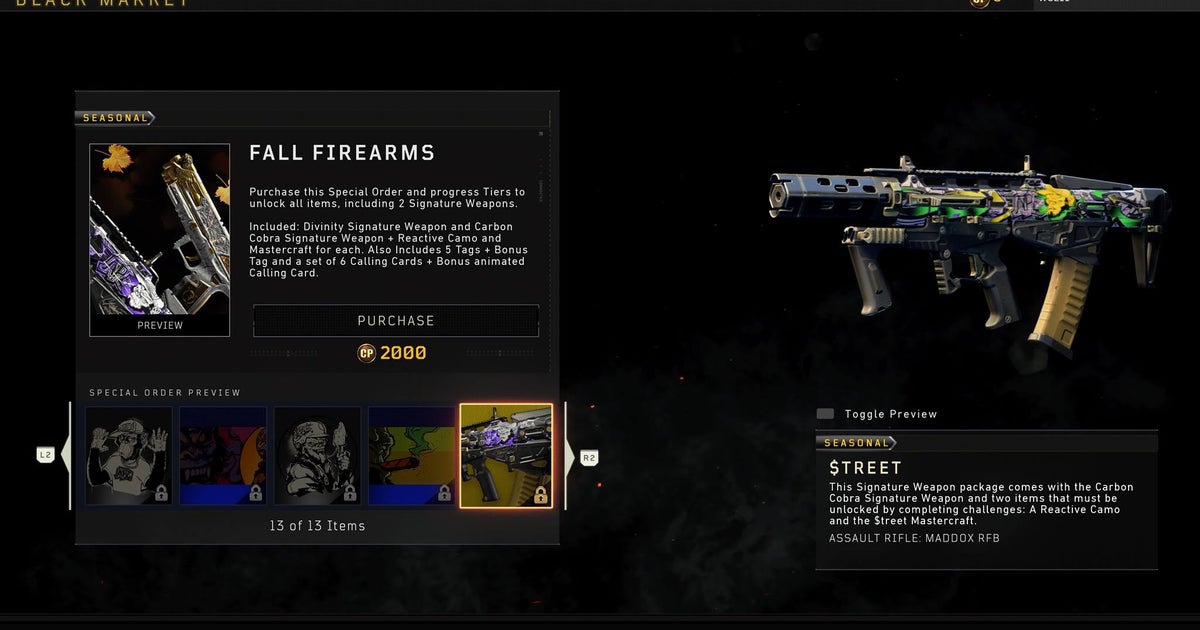 Call Of Duty Black Ops 4 Signature Weapons Call of Duty Black Ops 4's coveted signature weapons are another