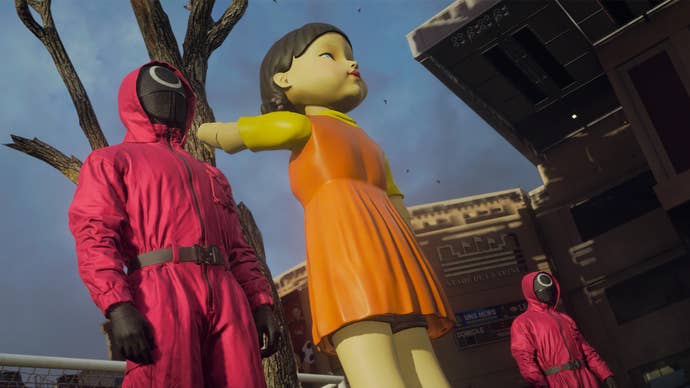 Squid Game 2 characters in Call of Duty Black Ops 6.