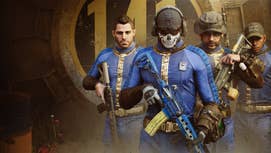 Call of Duty characters in vault suits as part of the series' Fallout crossover.