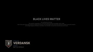 Call of Duty: Modern Warfare and Warzone now have in-game Black Lives Matter message
