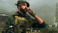 Captain Price smokes a cigar in Call Of Duty: Modern Warfare