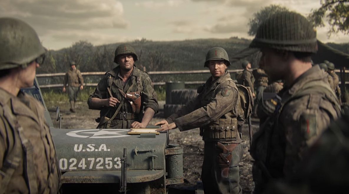 Call of Duty: WW2 squad videos focus on playable and non-playable ...