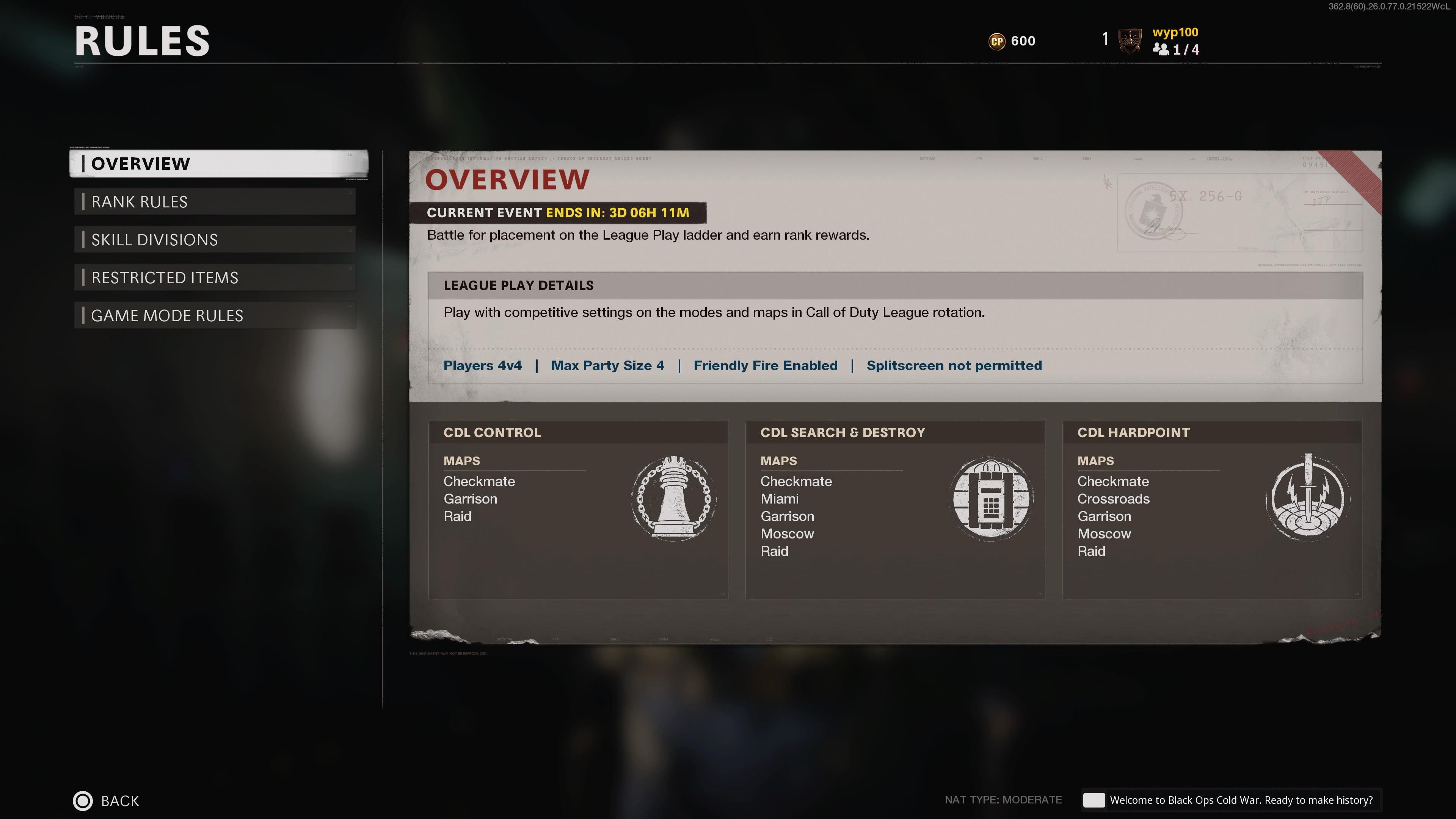 Call of Duty: Black Ops Cold War League Play is off to a rough start ...