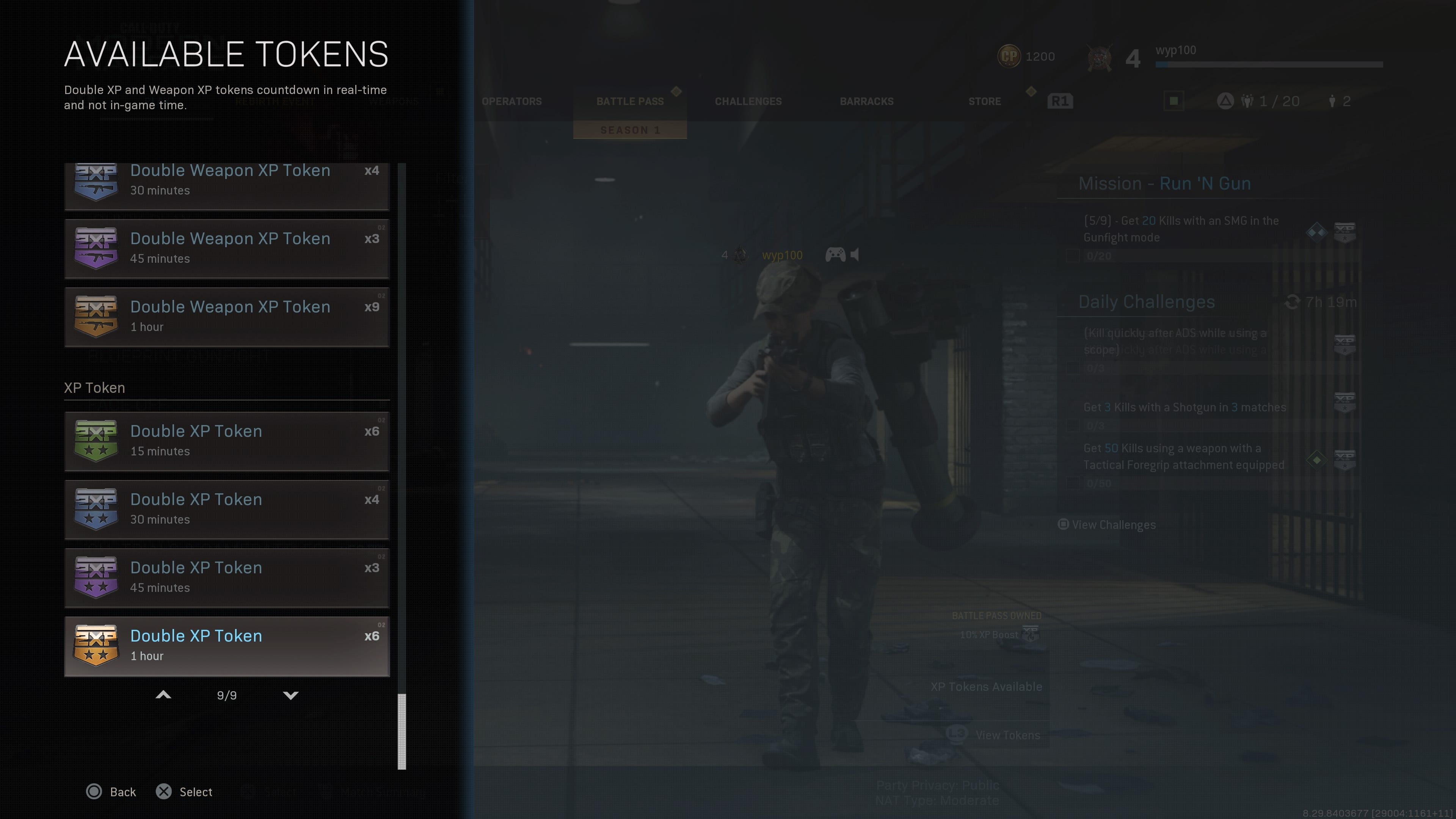 Surprise! Your Call of Duty Modern Warfare XP tokens no longer work in