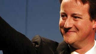 David Cameron plays a "crazy, scary" amount of Fruit Ninja