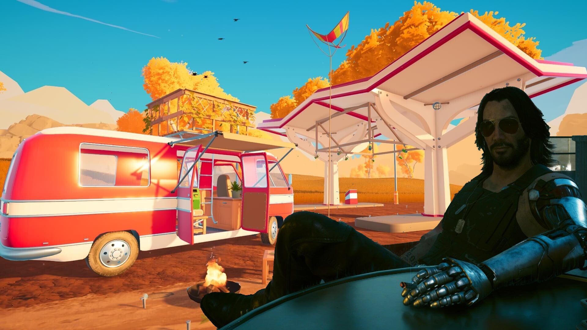 My thirst for campervanning has been quenched by Outbound&rsquo;s Steam Next Fest demo and a Cyberpunk 2077 mod