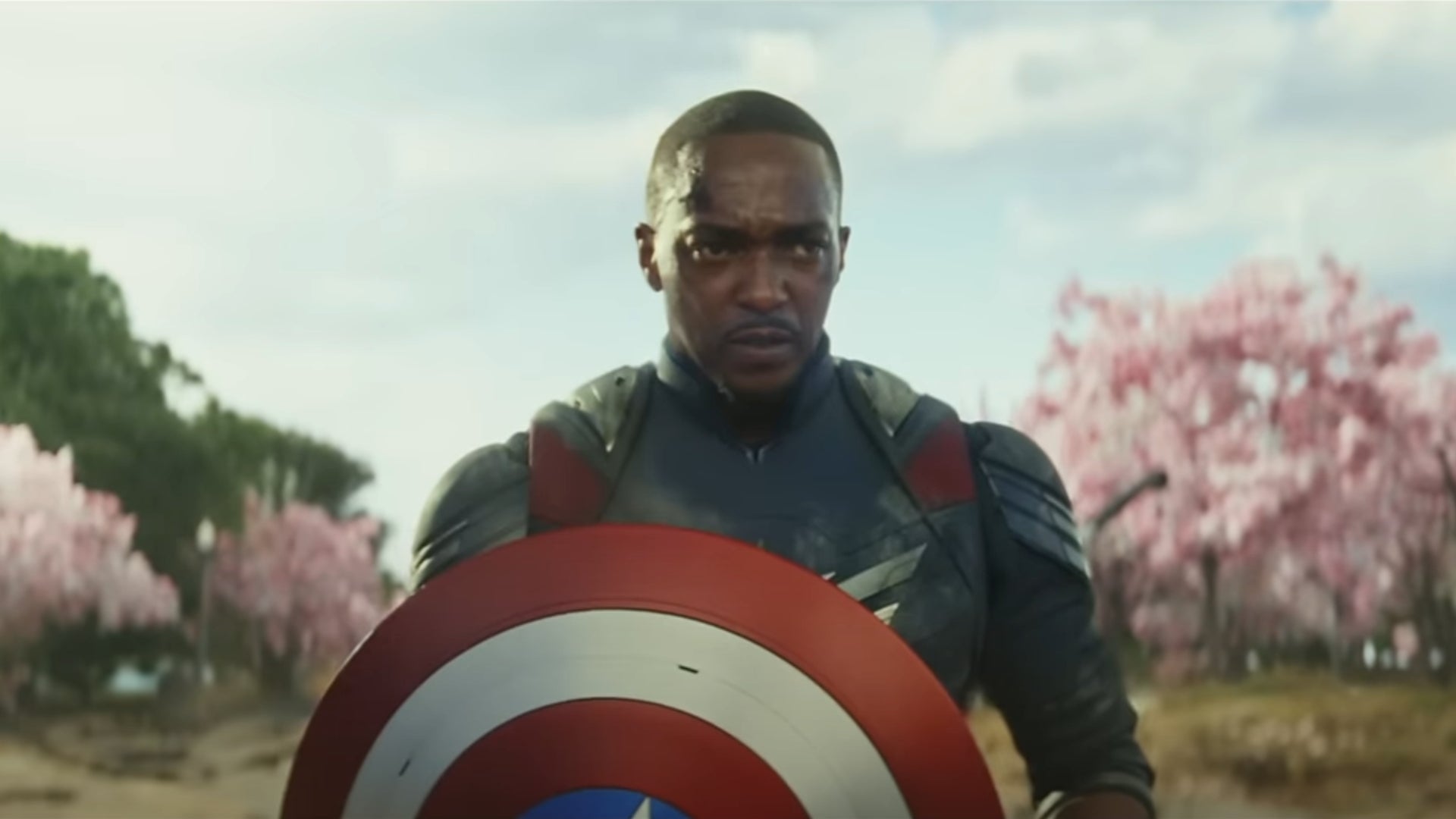 Anthony Mackie in Captain America: Brave New World.
