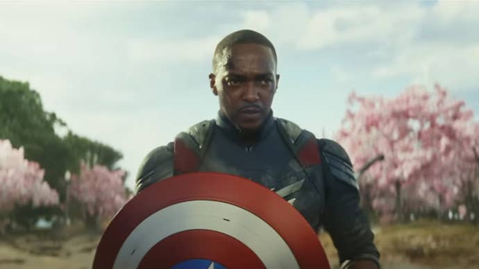 Anthony Mackie in Captain America: Brave New World.