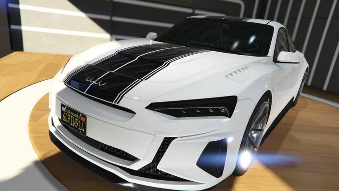 A new car shown off in the GTA Online Criminal Enterprises trailer