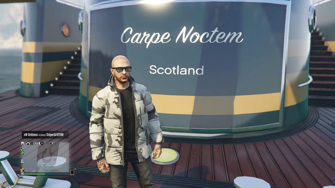 A GTA Online yacht in a screenshot by ‘AndyRobbo93’.