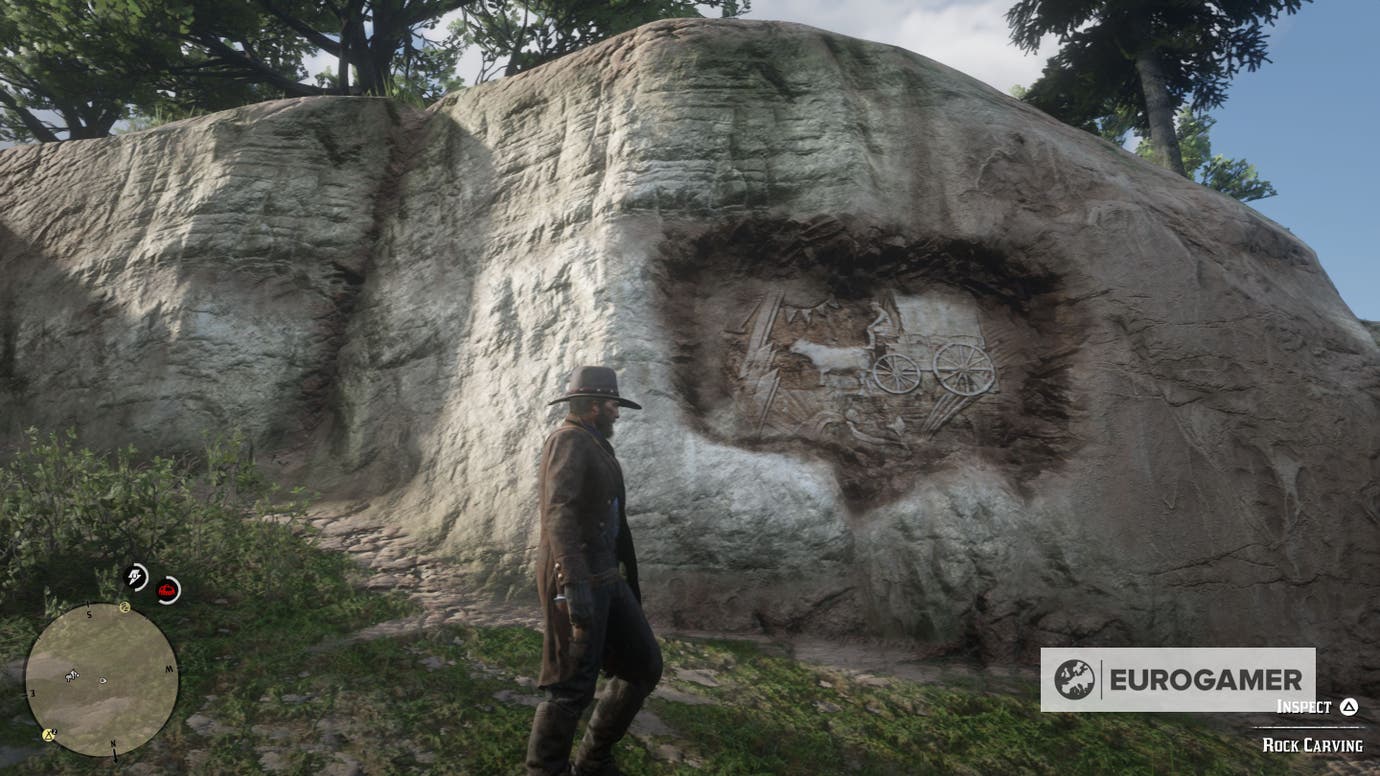 Red Dead Redemption 2 Rock Carving locations | Eurogamer.net
