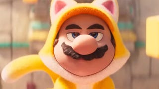 Seth Rogen's Donkey Kong and Cat Mario spar in latest Super Mario Bros Movie clip