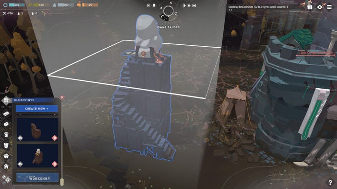 An absolutely genius and perfect blueprint of an oxygen pump on a wooden thingy in Cataclismo.
