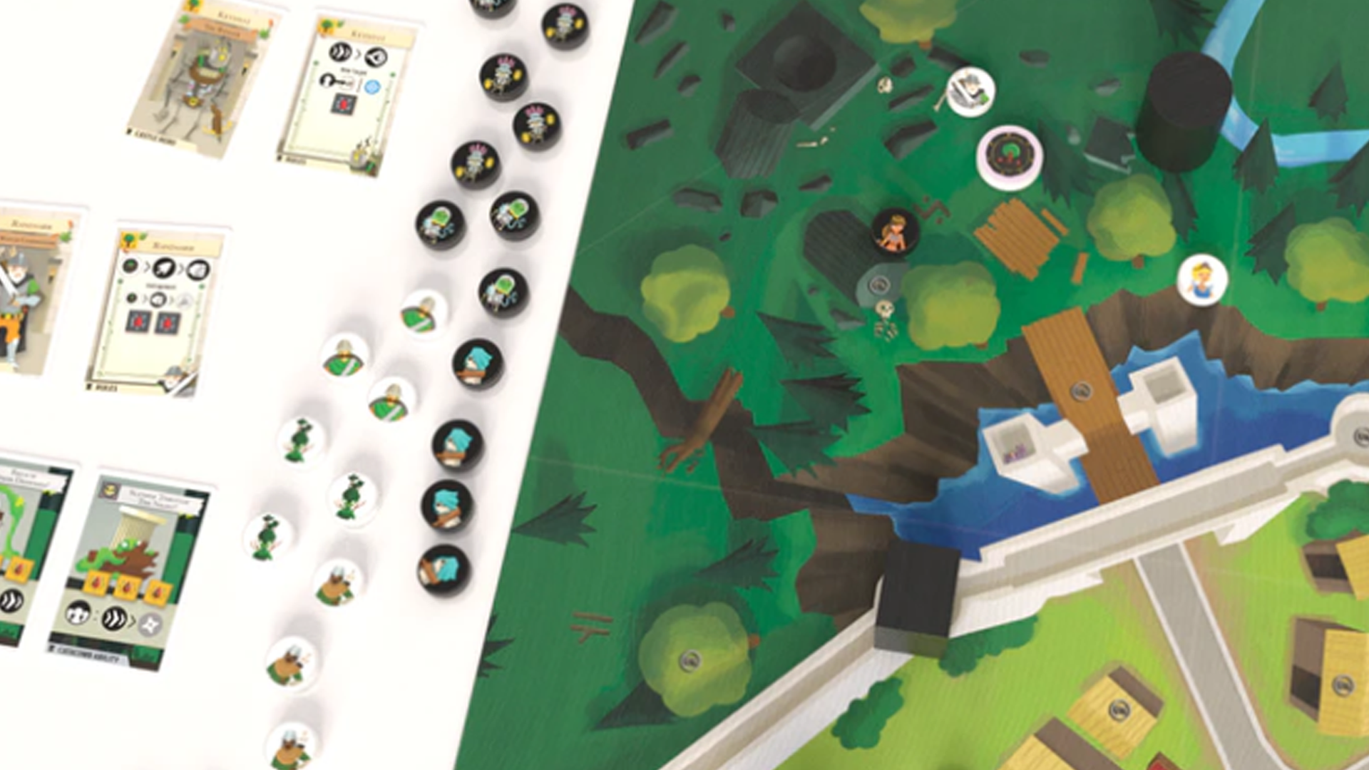 & Castles’ second edition adds a twoplayer variant to the