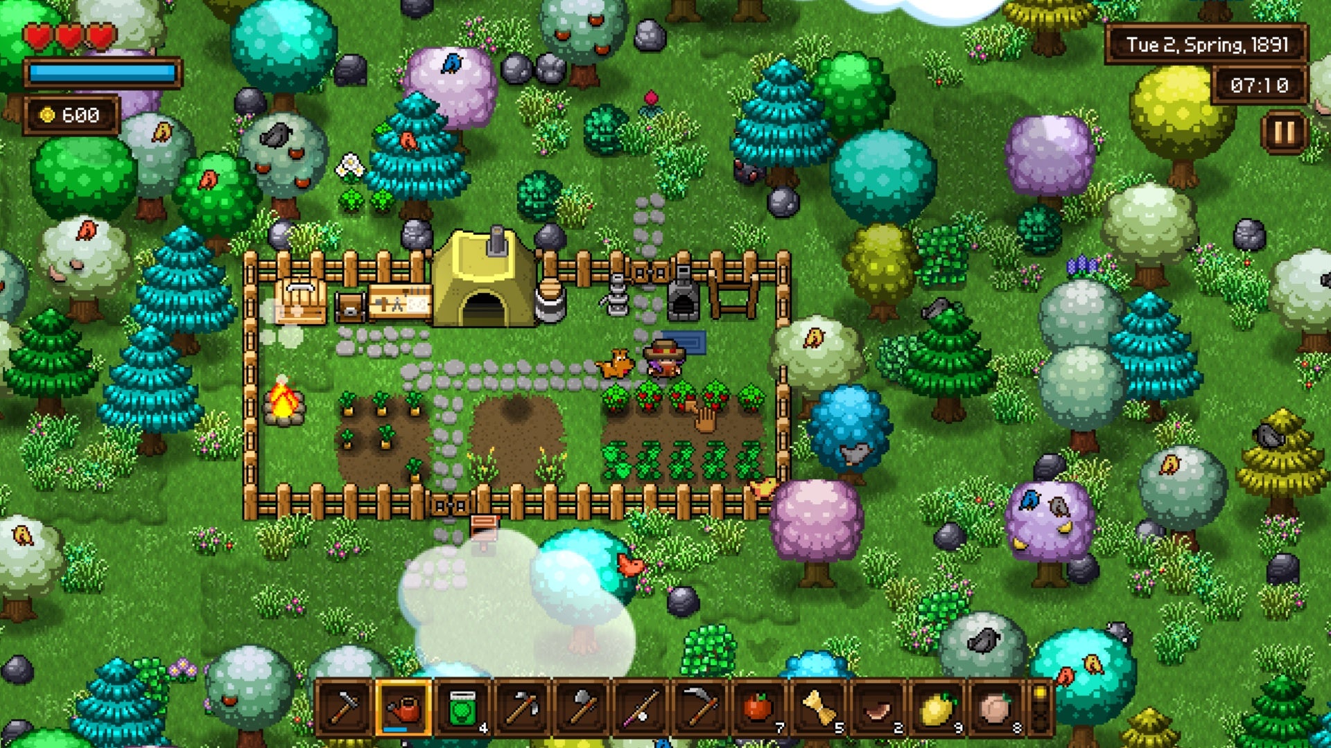 Cattle Country demo the player&rsquo;s ranch