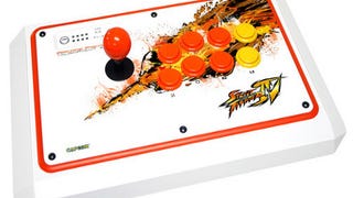 Limited edition Street Fighter stick available at Comic Con