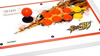 Limited edition Street Fighter stick available at Comic Con