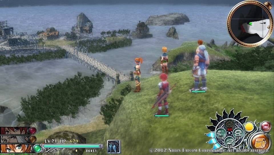 イースIVの並列系譜 → イース セルセタの樹海|1993年『MASK OF THE SUN/The Dawn of Ys』|ゲーム画面例(比較組 4)