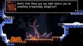 Celeste is a hardcore platformer made with finesse