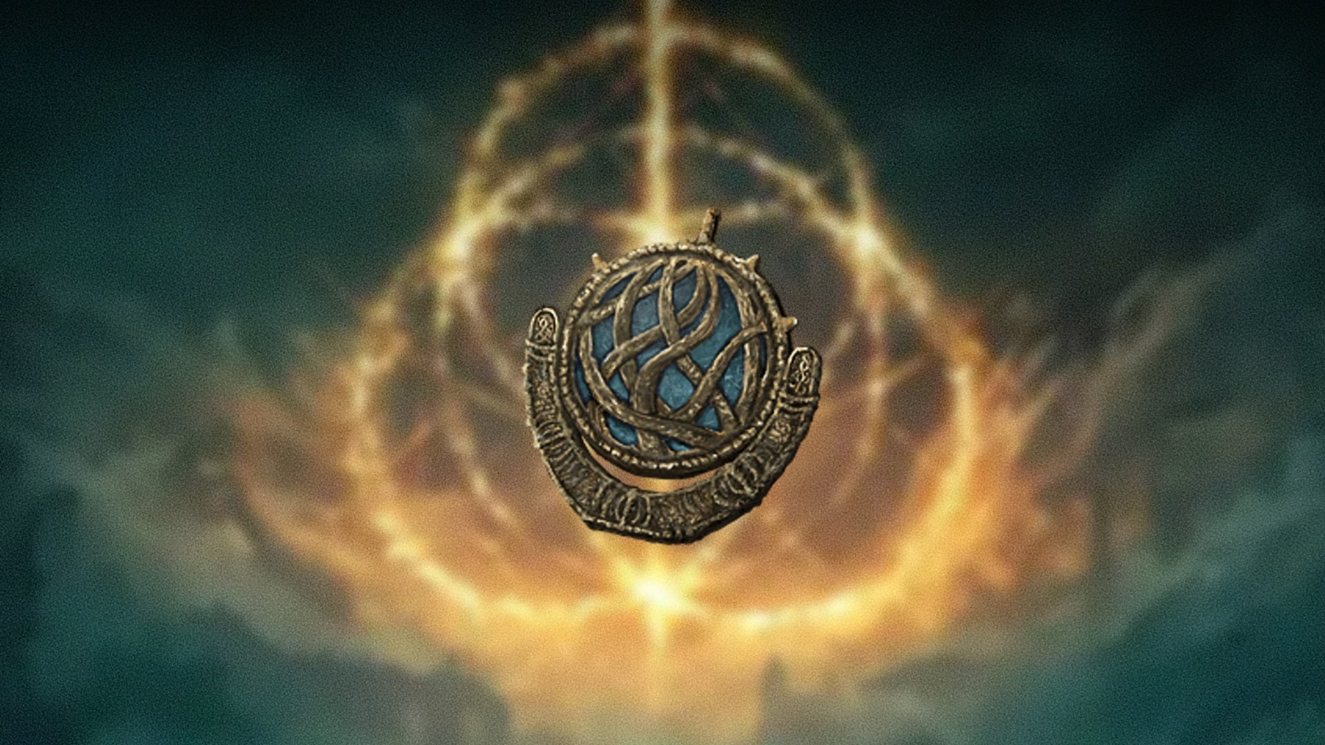 The icon for the Cerulean Seed +1, a talisman in Elden Ring: Shadow of the Erdtree. - 18