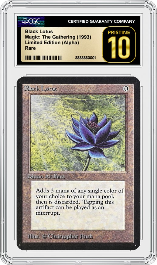 $3m Black Lotus overtakes 1/1 One Ring to claim Magic: The