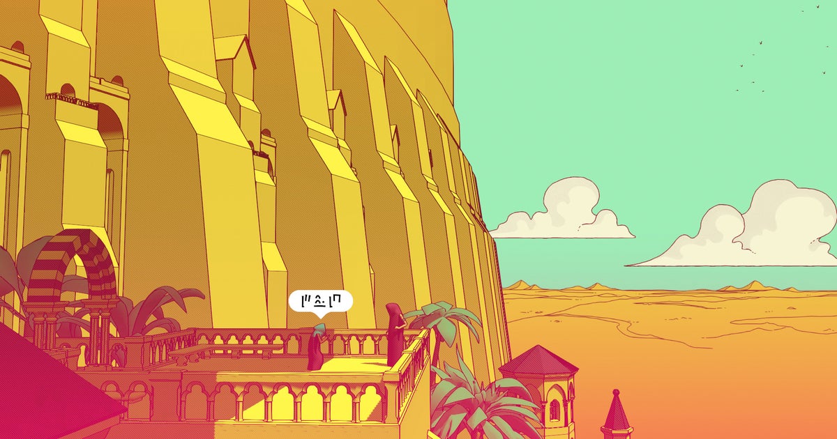 Eurogamer review: a linguistic puzzle marvel artwork