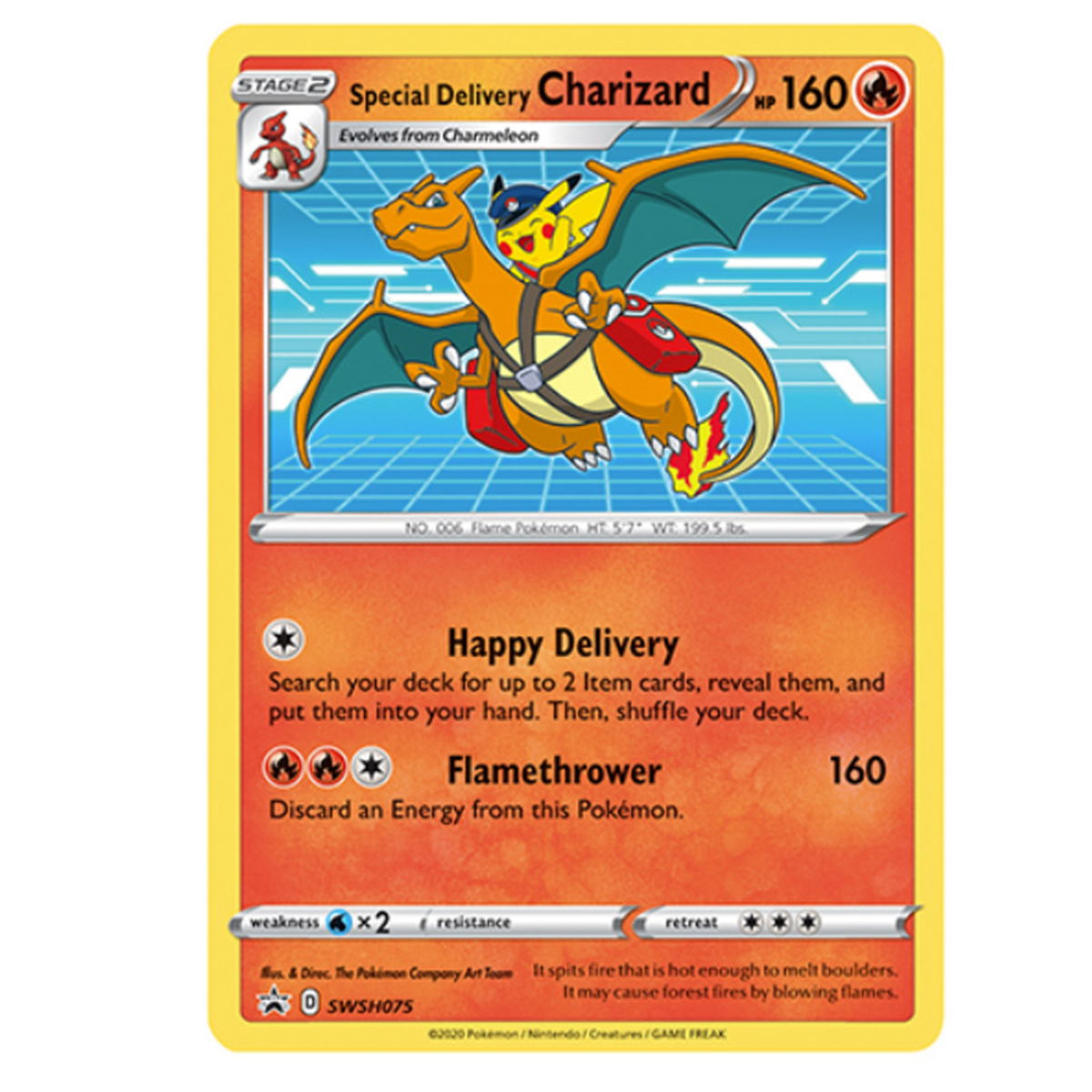 The Pokmon Center has an eye-catching exclusive Charizard promo card | Eurogamer.net The Pokmon Center has an eye-catching exclusive Charizard promo card | Eurogamer.net