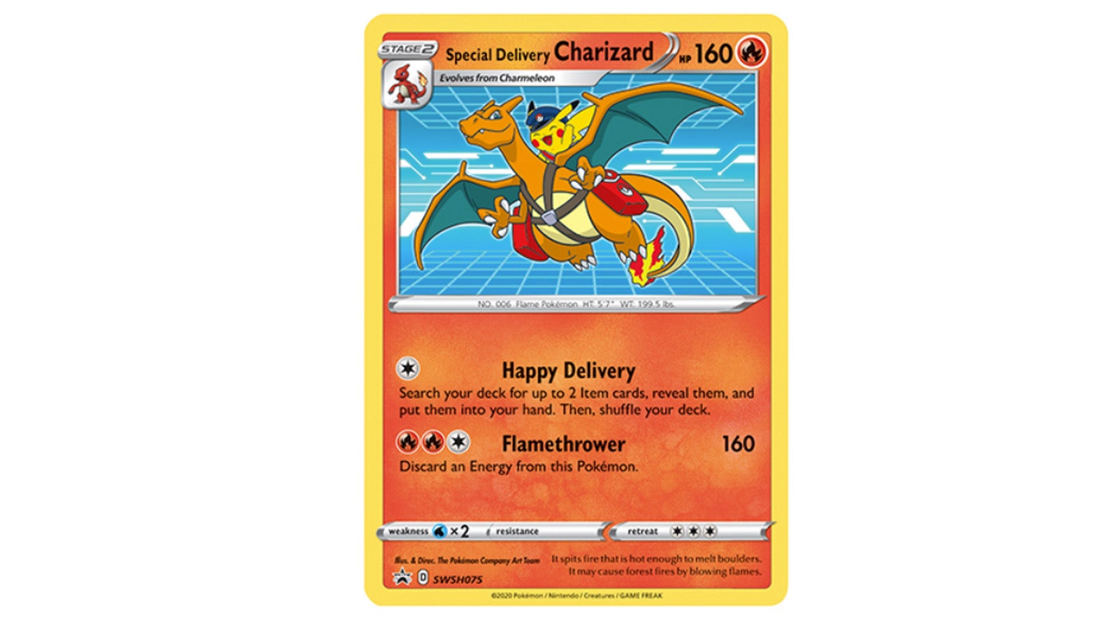 The Pokmon Center has an eye-catching exclusive Charizard promo card | Eurogamer.net The Pokmon Center has an eye-catching exclusive Charizard promo card | Eurogamer.net