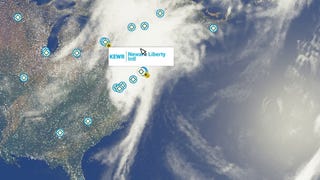 Chasing Storm Isaias in Microsoft Flight Simulator
