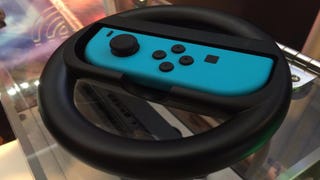 Check out the Nintendo Switch steering wheel controller