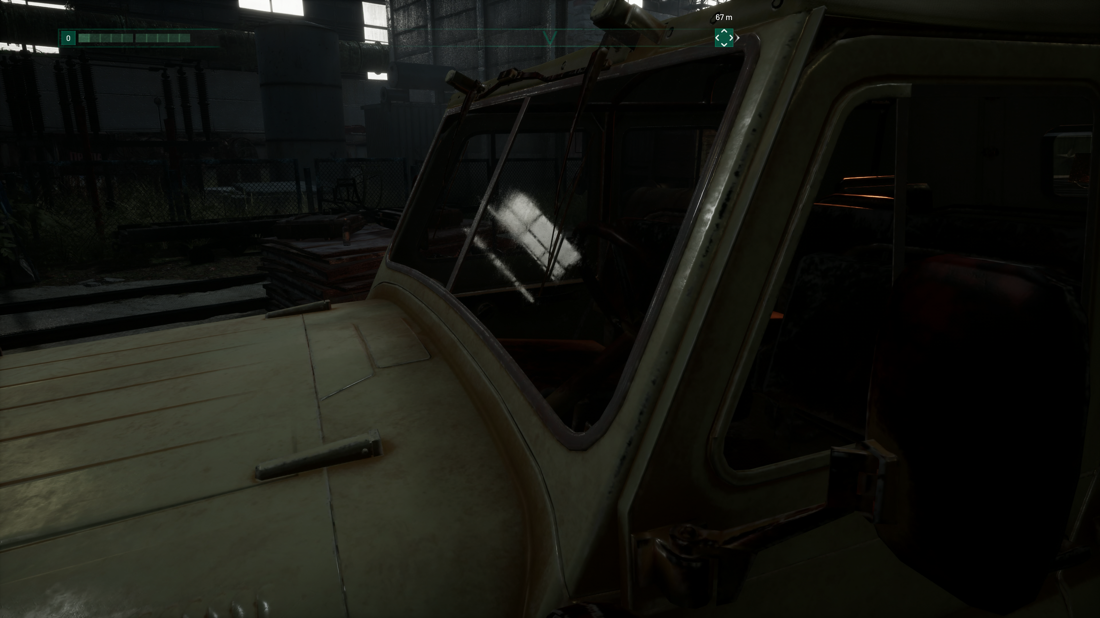 chernobylite zoomers, showing detail between settings and pc/ps5