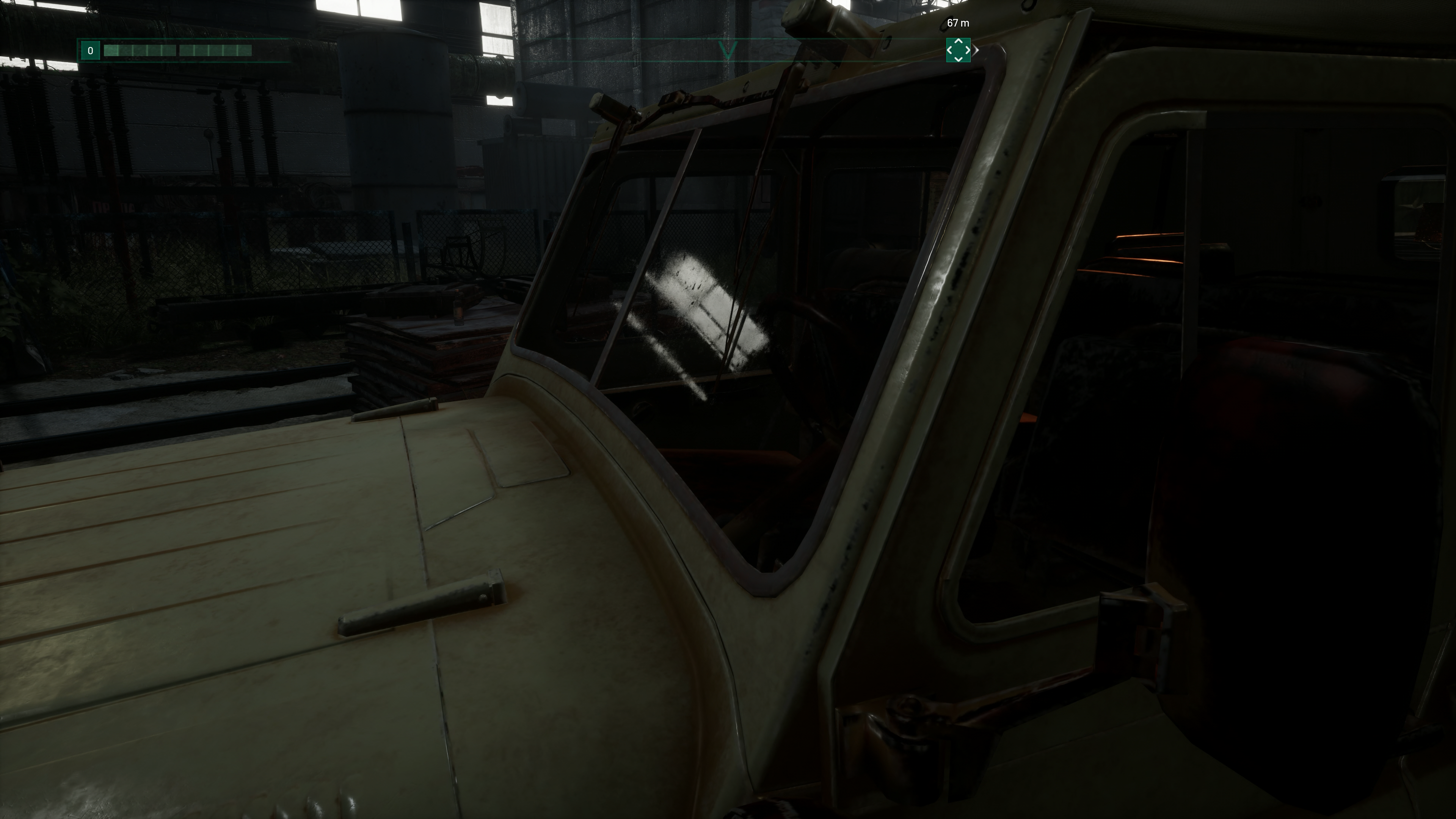 chernobylite zoomers, showing detail between settings and pc/ps5