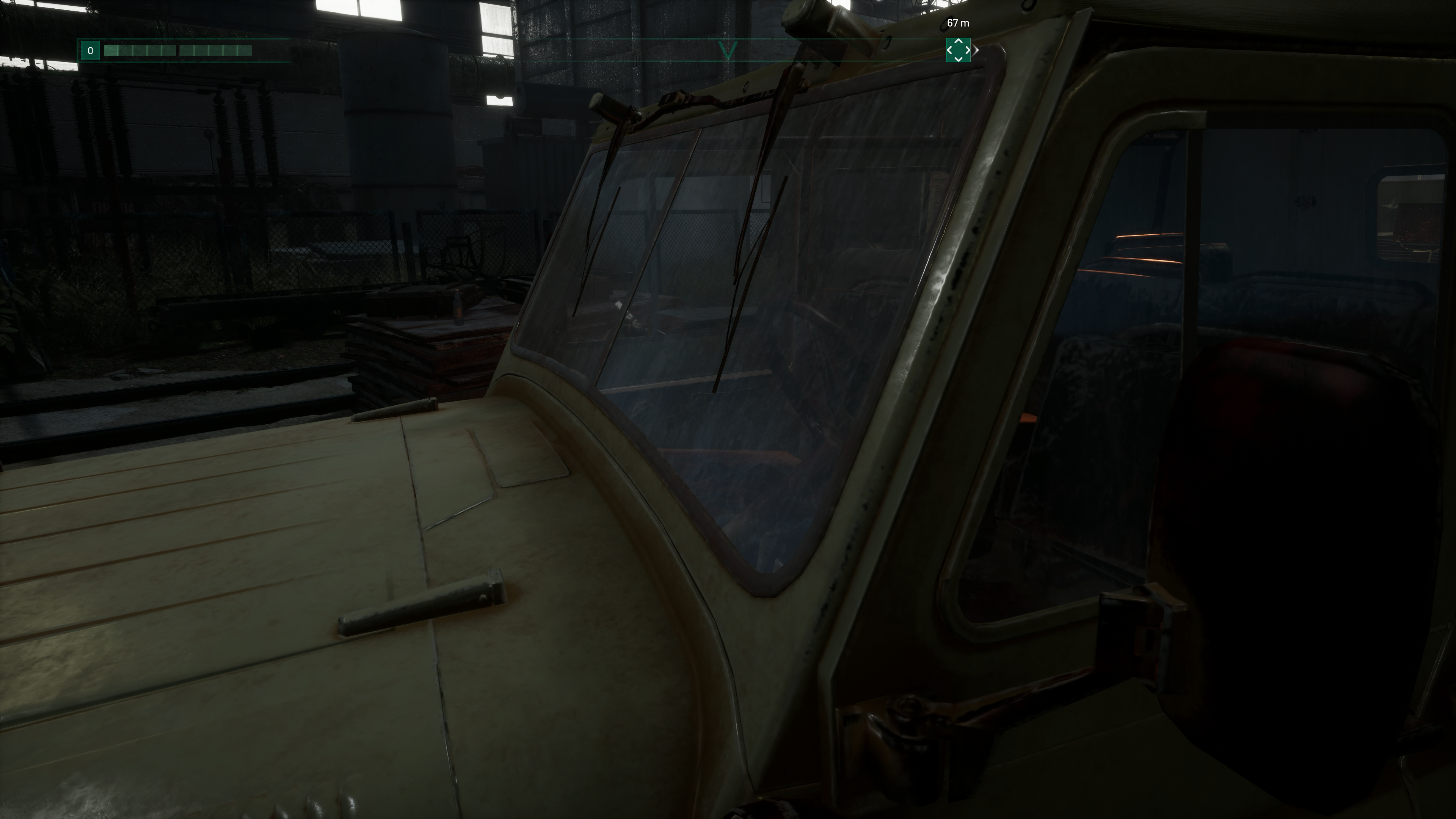 chernobylite zoomers, showing detail between settings and pc/ps5