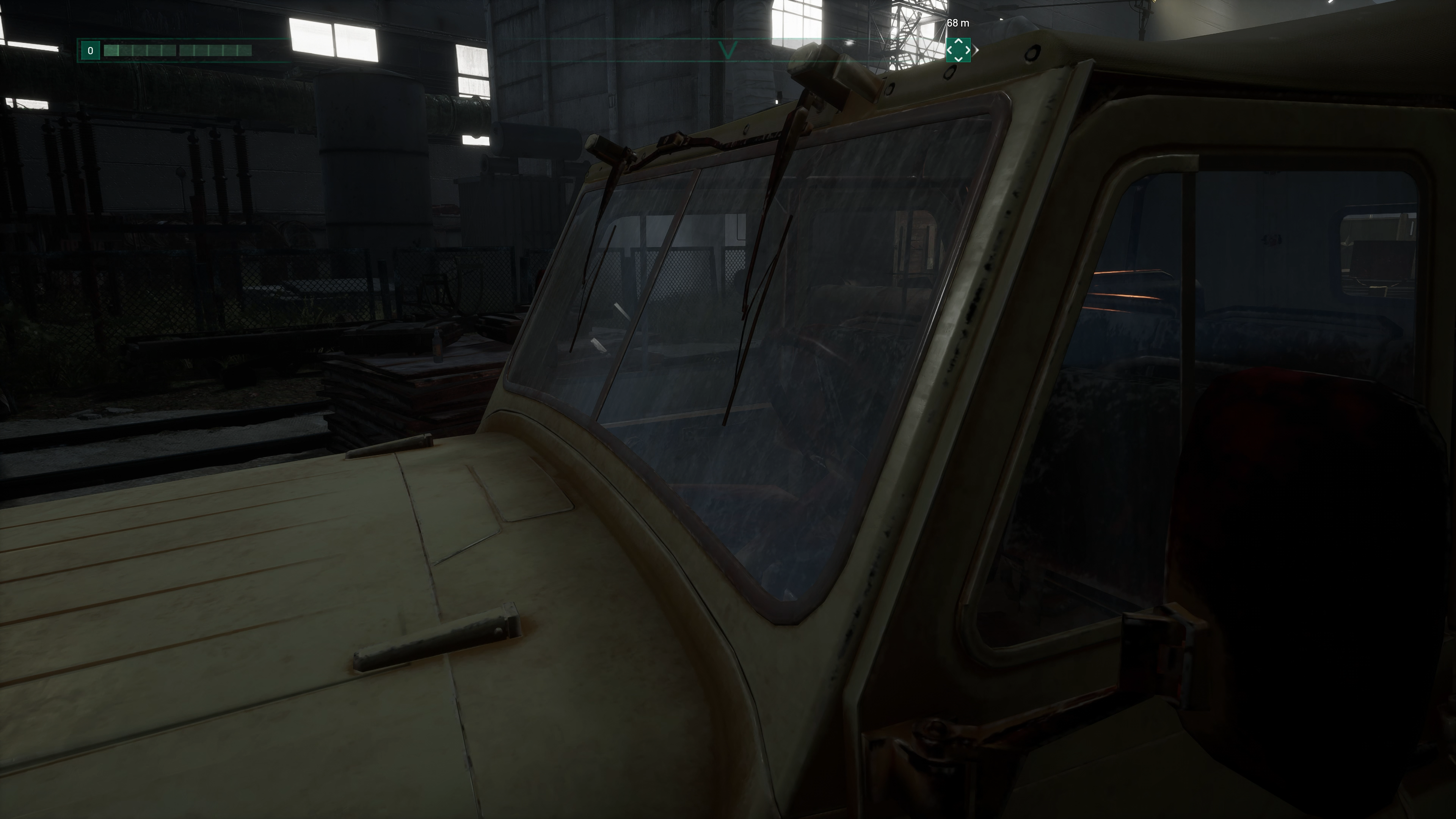 chernobylite zoomers, showing detail between settings and pc/ps5